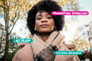 Proud, bold, marketing professional